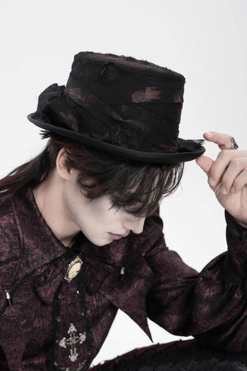 画像1: The Hollow Lord Top Hat / ハット【Devil Fashion】 (1)