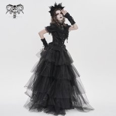 画像5: Lolita Shimmer Blouse / シフォン ブラウス【Devil Fashion】 (5)