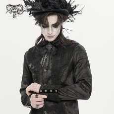 画像7: Gothic ribbon bow tie / Black / 蝶ネクタイ【Devil Fashion】 (7)