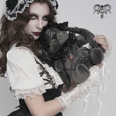 画像1: Punk-Style Plush Rabbit Doll / ぬいぐるみ【Devil Fashion】 (1)