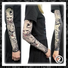 画像3: 【冷感・UVカット】COLD TATTOO SLEEVE / アームスリーブ / SRW (3)