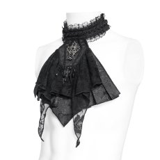 画像3: Gothic Cross Beaded Neckwear / Black / 付け襟 / ジャボタイ【Devil Fashion】 (3)