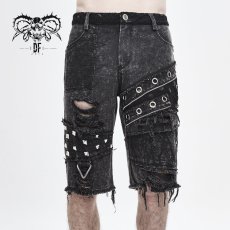 画像1: 【Mens】decadence Summer punk shorts/ ショートパンツ【Devil Fashion】 (1)