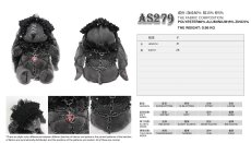 画像13: Punk-Style Plush Rabbit Doll / ぬいぐるみ【Devil Fashion】 (13)