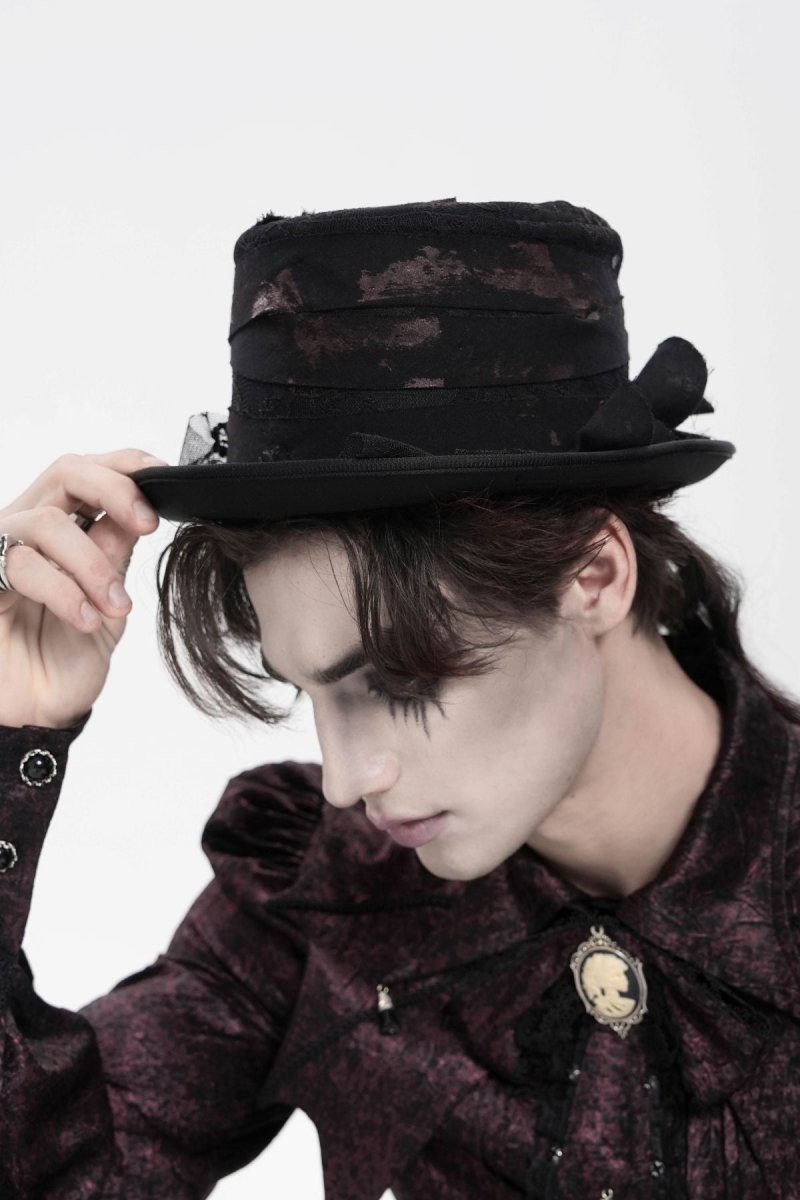 画像2: The Hollow Lord Top Hat / ハット【Devil Fashion】 (2)