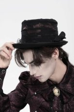 画像2: The Hollow Lord Top Hat / ハット【Devil Fashion】 (2)