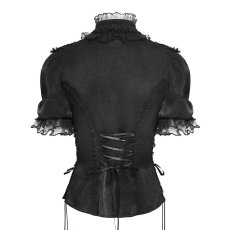 画像9: Lolita Shimmer Blouse / シフォン ブラウス【Devil Fashion】 (9)