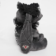 画像11: Punk-Style Plush Rabbit Doll / ぬいぐるみ【Devil Fashion】 (11)