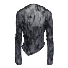 画像8: Sheer gothic mesh top / シアー トップス【Devil Fashion】 (8)