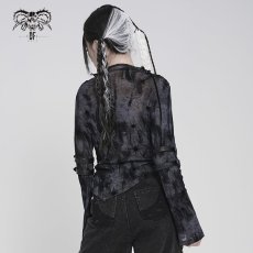 画像4: Sheer gothic mesh top / シアー トップス【Devil Fashion】 (4)