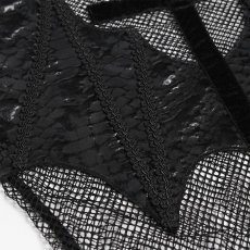 画像12: Punk Bat Cross Mesh Top / トップス【Devil Fashion】 (12)