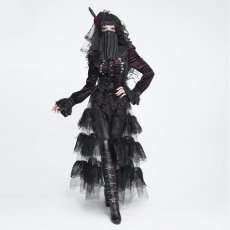 画像5: Gothic Beaded Tassels Mask / ベールマスク【Devil Fashion】 (5)