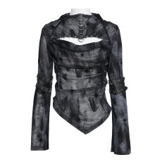 画像6: Sheer gothic mesh top / シアー トップス【Devil Fashion】 (6)