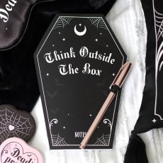 画像1: Coffin Shaped Notebook / 棺 / ノート【GOTHIC HOMEWARE】 (1)