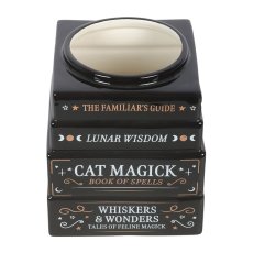 画像4: Black Cat Magick Book Stack Vase / 重なる本 / 花瓶【GOTHIC HOMEWARE】 (4)