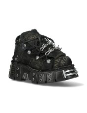 画像3:  [取り寄せ] M-106-C204 / 有刺鉄線/ 厚底スニーカー【NEW ROCK】 (3)