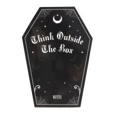 画像2: Coffin Shaped Notebook / 棺 / ノート【GOTHIC HOMEWARE】 (2)
