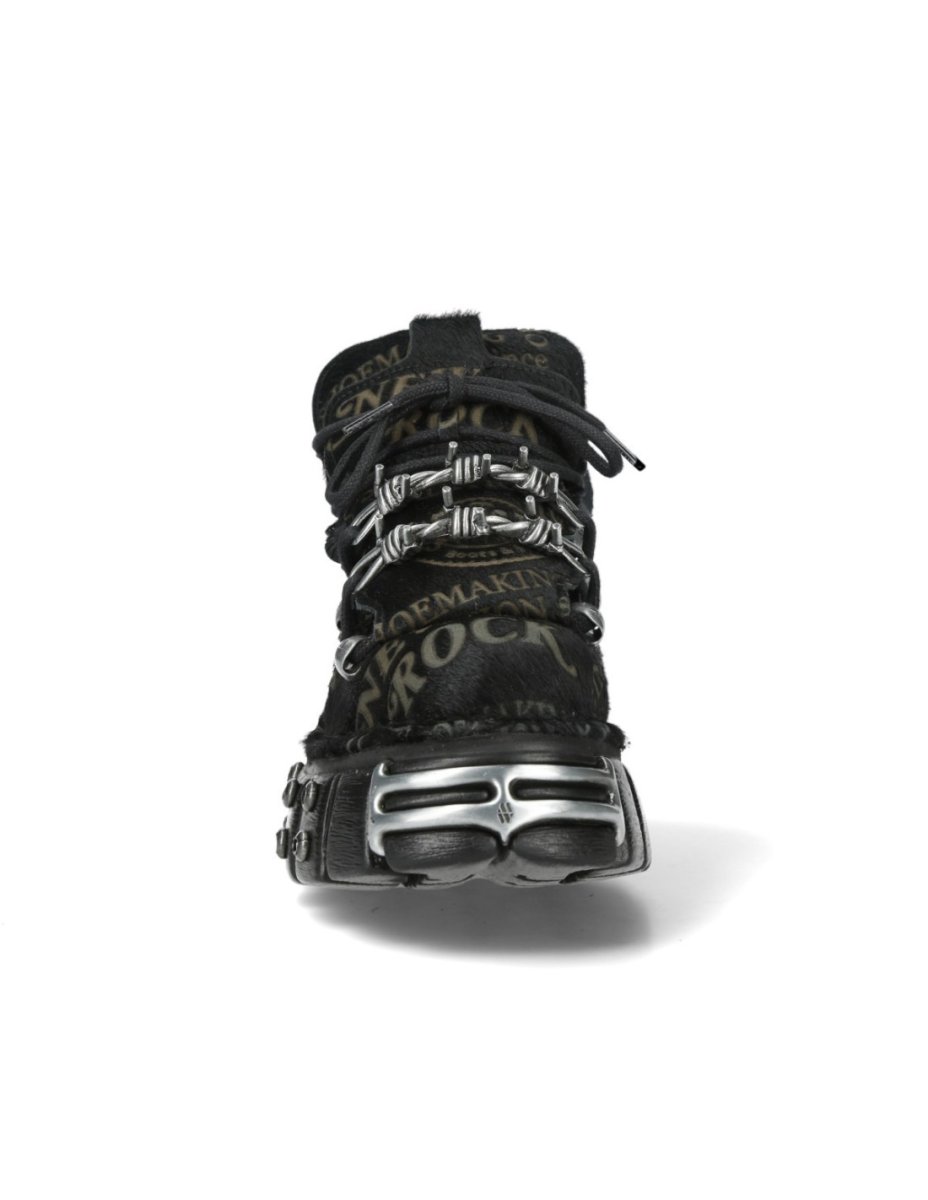 画像4:  [取り寄せ] M-106-C204 / 有刺鉄線/ 厚底スニーカー【NEW ROCK】 (4)