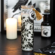 画像1: Mystic Raven Deadly Nightshade Tube Candle / アロマキャンドル【GOTHIC HOMEWARE】 (1)