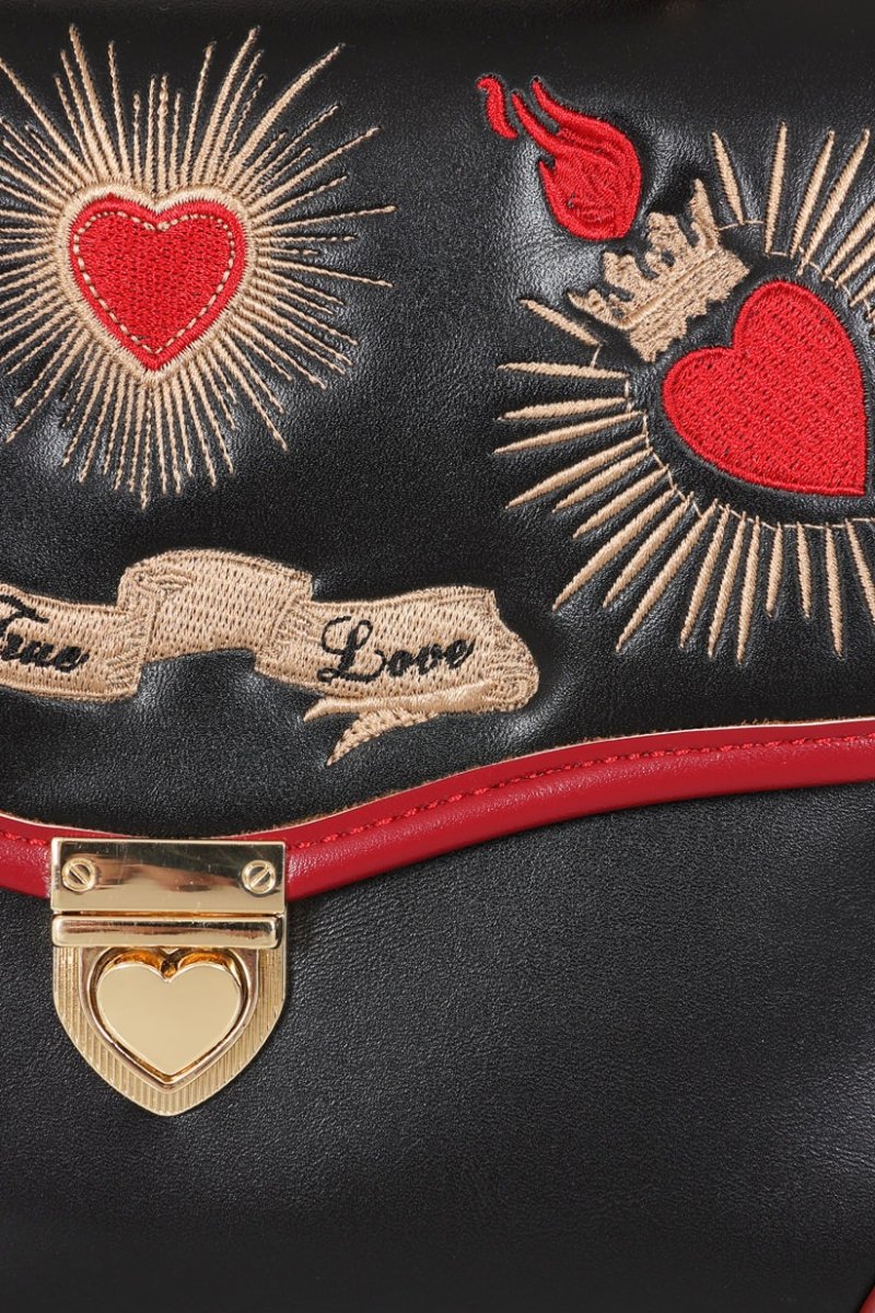 画像5: TRUE LOVE HANDBAG / ハンドバッグ【Banned Apparel】 (5)