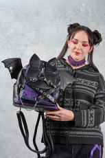 画像3: Afterparty Chaos Backpack / Purple×Black / バックパック【Banned Apparel】 (3)
