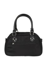画像4: Blackout Bowler Bag / Black / ハンドバッグ【Banned Apparel】 (4)