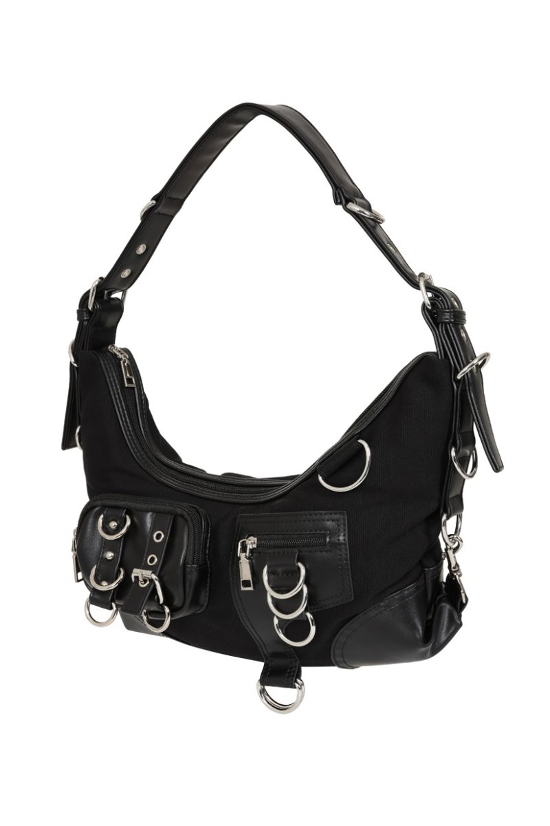 画像4: Nightshift Cargo Bag / ショルダーバッグ【Banned Apparel】 (4)