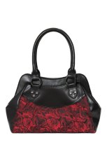 画像5: Crimson Thorn Rose Shoulder Bag / ショルダーバッグ【Banned Apparel】 (5)