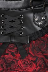 画像3: Crimson Thorn Rose Shoulder Bag / ショルダーバッグ【Banned Apparel】 (3)