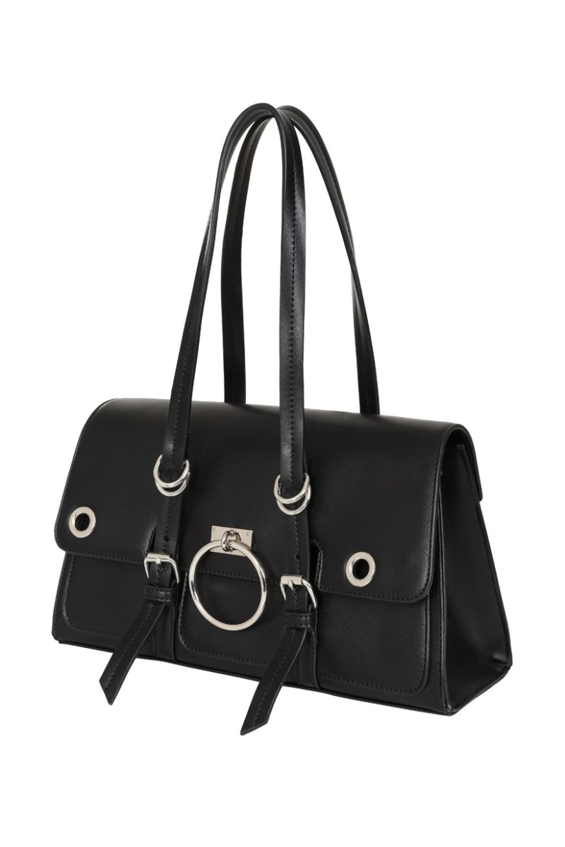画像4: Coffin Ring Flap Bag / ハンドバッグ【Banned Apparel】 (4)