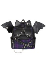 画像1: Afterparty Chaos Backpack / Purple×Black / バックパック【Banned Apparel】 (1)