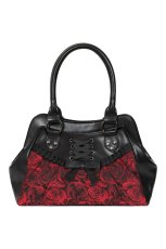 画像1: Crimson Thorn Rose Shoulder Bag / ショルダーバッグ【Banned Apparel】 (1)