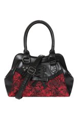 画像6: Crimson Thorn Rose Shoulder Bag / ショルダーバッグ【Banned Apparel】 (6)
