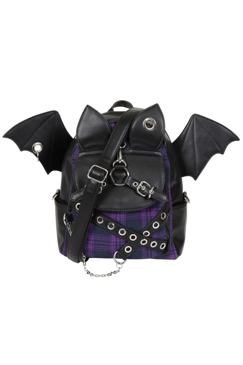 画像5: Afterparty Chaos Backpack / Purple×Black / バックパック【Banned Apparel】 (5)