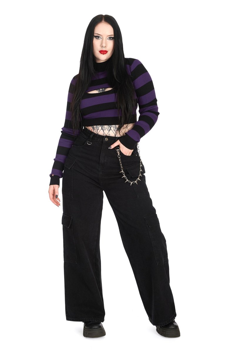 画像2: Silver SPIKED TROUSER CHAIN / チェーン【Banned Apparel】 (2)