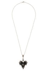 画像1: CRIMSON HEART NECKLACE / ネックレス【Banned Apparel】 (1)