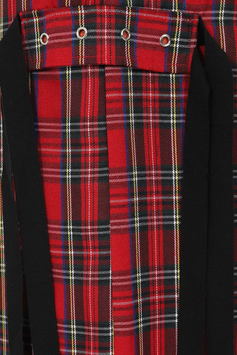 画像4: NTIME BOMB TROUSERS / Red / パンツ【Banned Apparel】 (4)