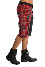 画像6:  【Mens】LEDGEND SHORT / Black×Red  / パンツ【Banned Apparel】 (6)