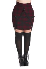 画像1: RHAN SKIRT / Burgundy / スカート【Banned Apparel】 (1)