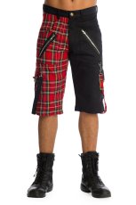 画像3:  【Mens】LEDGEND SHORT / Black×Red  / パンツ【Banned Apparel】 (3)
