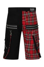 画像8:  【Mens】LEDGEND SHORT / Black×Red  / パンツ【Banned Apparel】 (8)