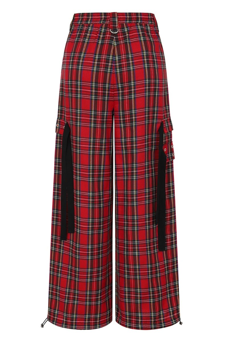 画像3: NTIME BOMB TROUSERS / Red / パンツ【Banned Apparel】 (3)