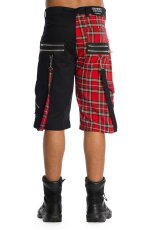 画像5:  【Mens】LEDGEND SHORT / Black×Red  / パンツ【Banned Apparel】 (5)