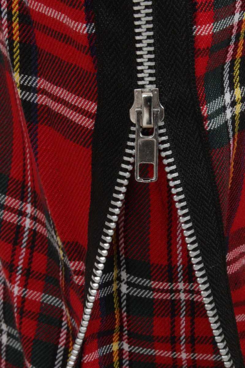 画像10:  【Mens】AVENGENCE CHECK TROUSER / Red  / パンツ【Banned Apparel】 (10)