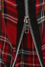 画像10:  【Mens】AVENGENCE CHECK TROUSER / Red  / パンツ【Banned Apparel】 (10)