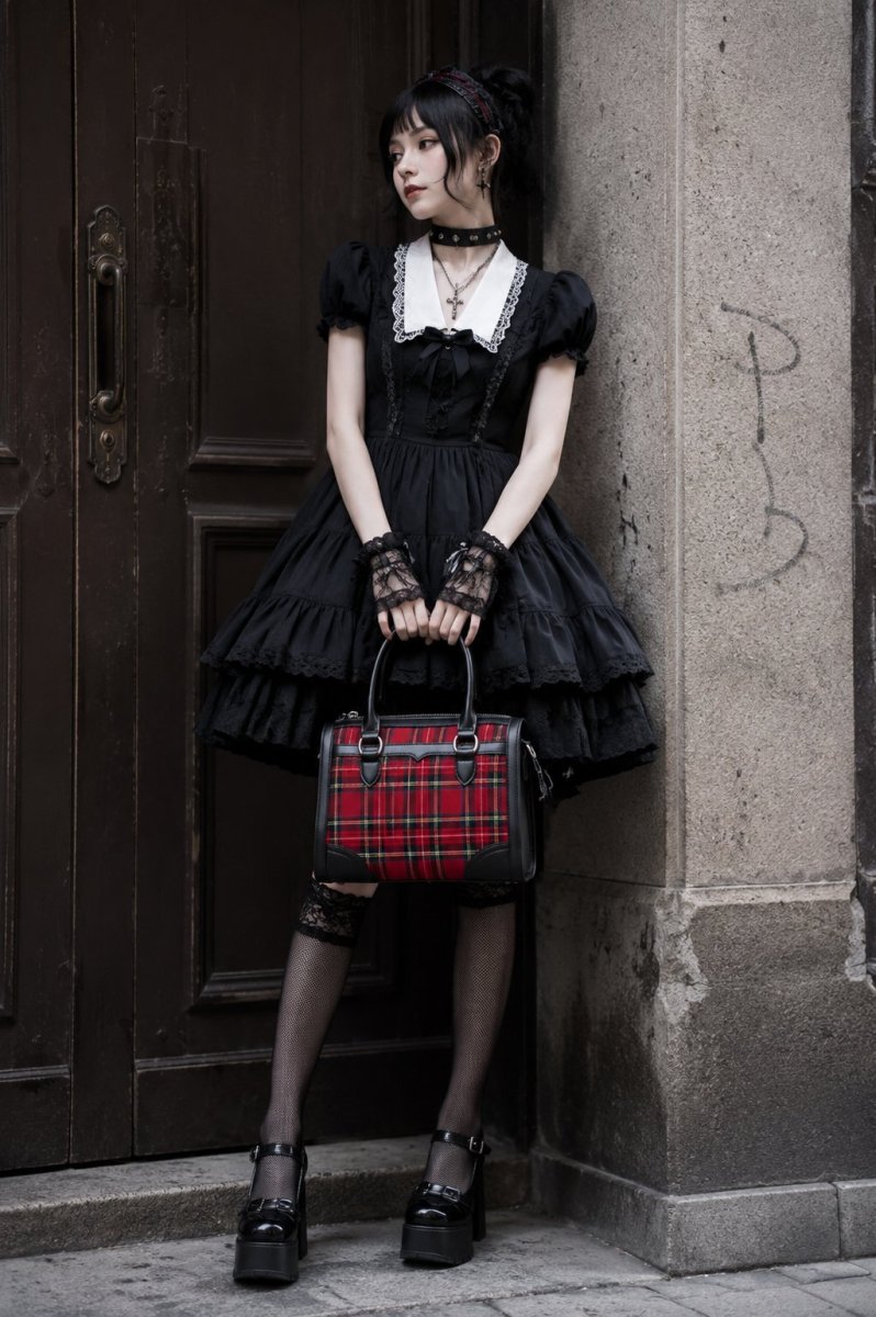 画像4: 🔥SALE🔥UPTOWN GIRL HANDBAG / ハンドバッグ【Banned Apparel】 (4)