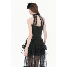 画像7: Diamond Lace Patchwork Layered Tutu Skirt / スカート【DARK IN LOVE】 (7)