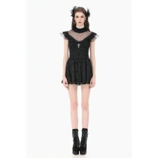 画像8: Dark Sacred Lace High-Neck Gothic Dress / ワンピース【DARK IN LOVE】 (8)