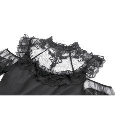 画像11: High-Neck Sheer Mesh Dress / ワンピース【DARK IN LOVE】 (11)