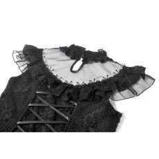 画像17: Dark Sacred Lace High-Neck Gothic Dress / ワンピース【DARK IN LOVE】 (17)